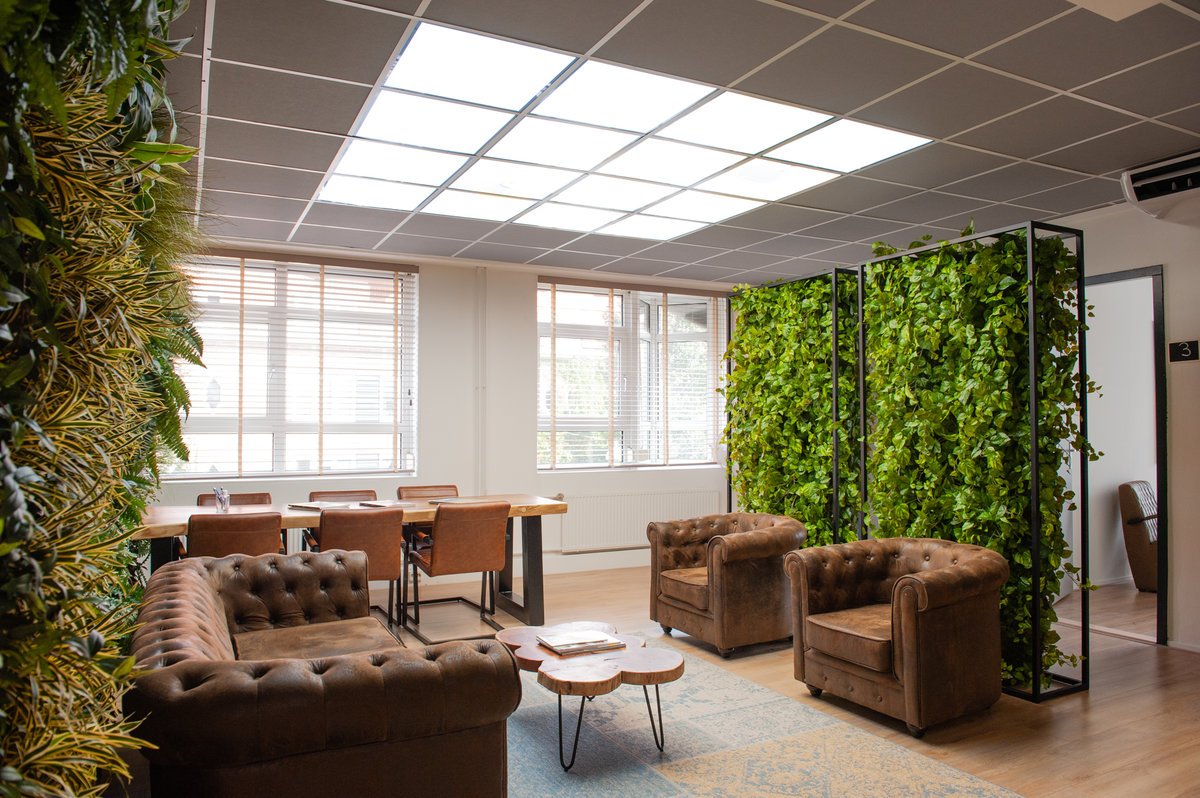 Groene scheidingswand van Coolplant