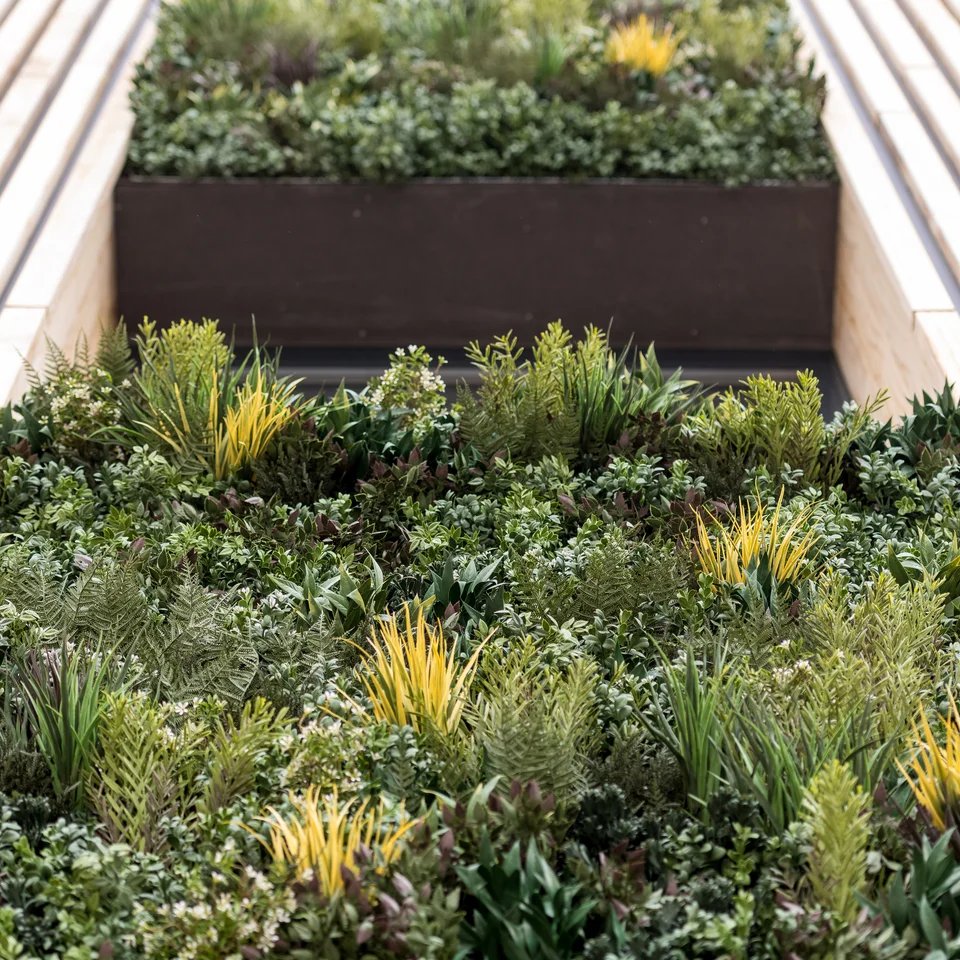 Groene wand outdoor van Coolplant