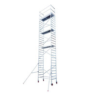 Euroscaffold Basis rolsteiger 75 x 190 x 10,2m werkhoogte