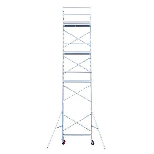 Euroscaffold Basis rolsteiger 75 x 190 x 10,2m werkhoogte