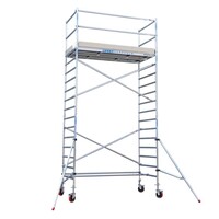 Euroscaffold ACTIEPRIJS: Basis rolsteiger 135 x 250 x 6,2m werkhoogte Euroscaffold ACTIEPRIJS: Basis rolsteiger 135 x 250 x 6,2m werkhoogte