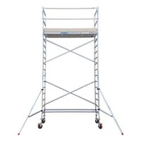 Euroscaffold Basic rolsteiger 135 x 305 x 6,2m werkhoogte