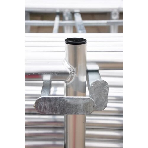 Euroscaffold Steigeraanhanger 2,5 meter - Afsluitbaar