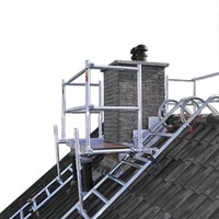 Euroscaffold Dak- schoorsteensteiger compleet 250 cm