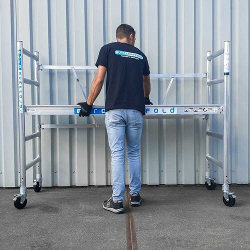 Euroscaffold MaandActie: EVO Kamersteiger | max. werkhoogte 3 meter