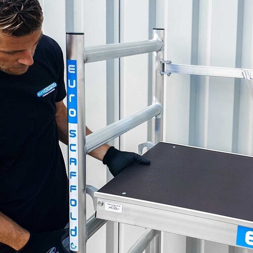 Euroscaffold MaandActie: EVO Kamersteiger | max. werkhoogte 3 meter