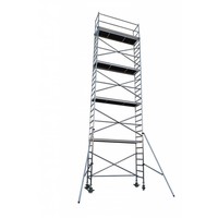 Euroscaffold Euro rolsteiger 75 x 190 x 10,2m werkhoogte