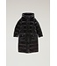 Woolrich Downquilted Glossy Long Parka black