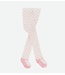 TILLY HEART TIGHTS SNOWDROP/BALLET PINK