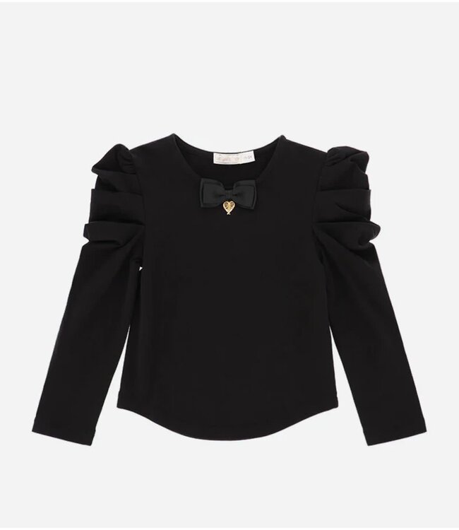 ALVERA TOP BLACK