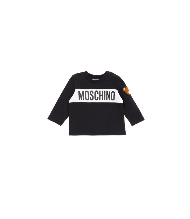 Moschino Lange mouwen shirt zwart