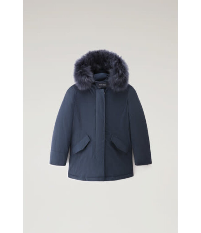 Woolrich Woolrich Luxury Cashmere Parka Blue