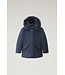 Woolrich Woolrich Luxury Cashmere Parka Blue