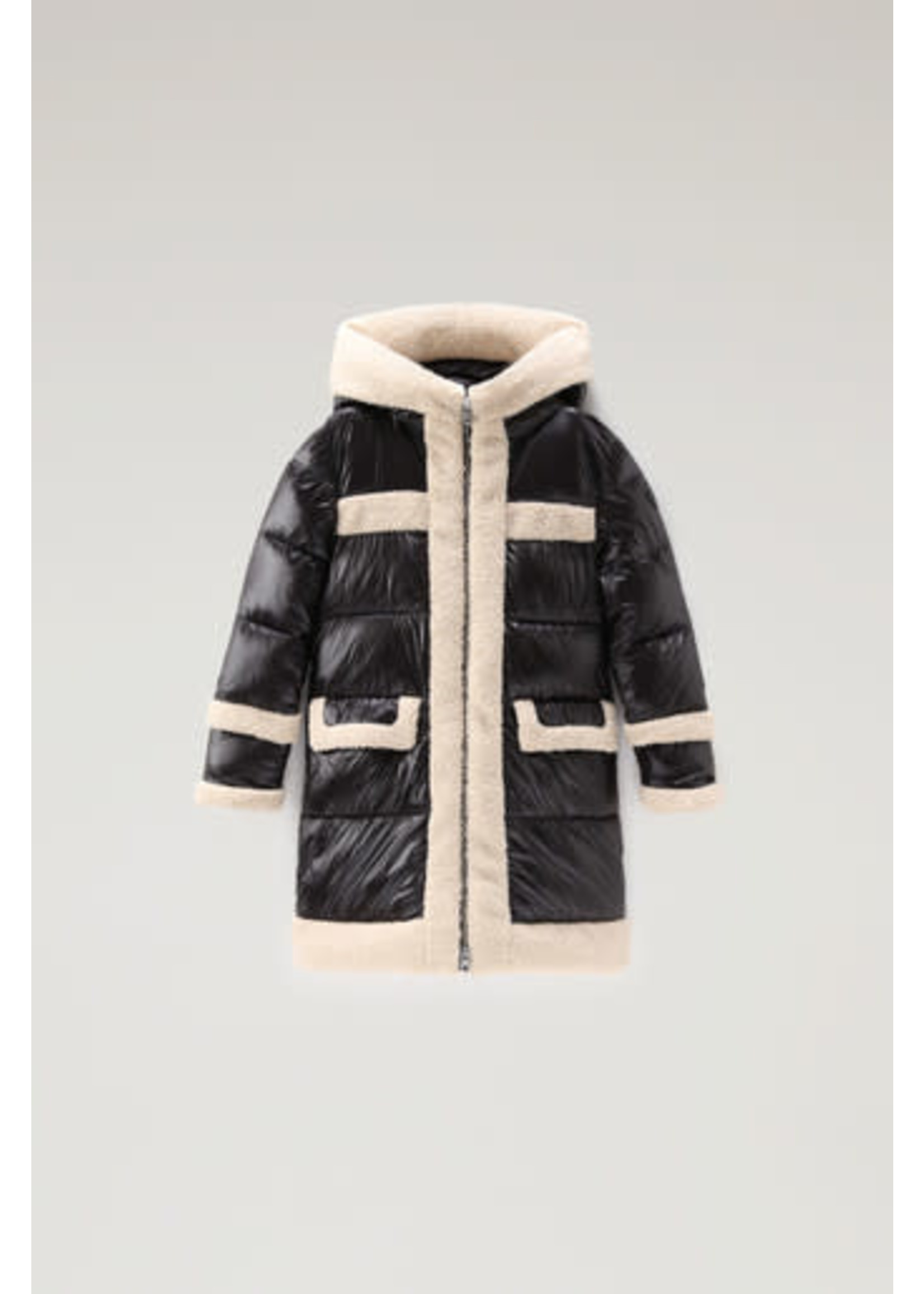 Woolrich Curly Glossy Parka Black