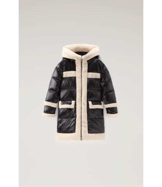 Woolrich Curly Glossy Parka Black