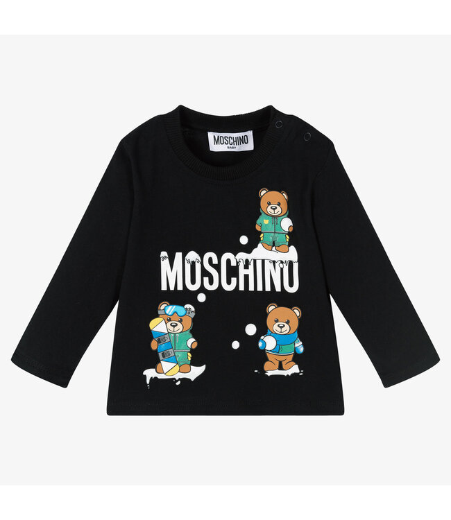 Moschino Moschino lange mouwen zwart ski