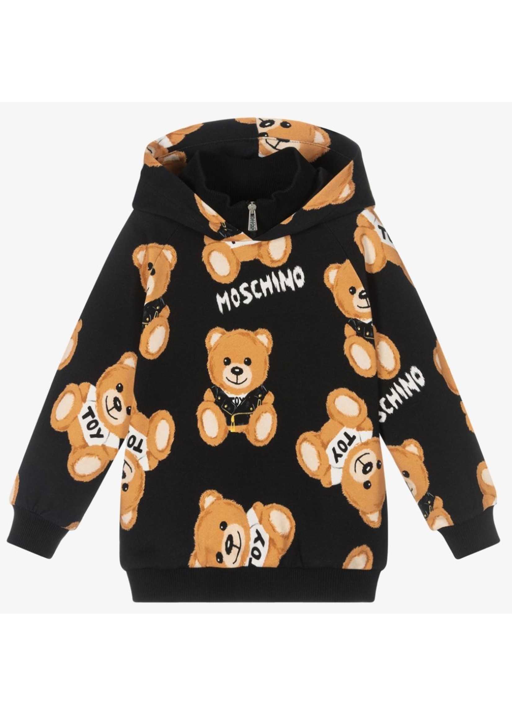 Moschino Moschino jurk zwart met beer