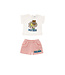 Moschino Moschino set t-shirt+short flower