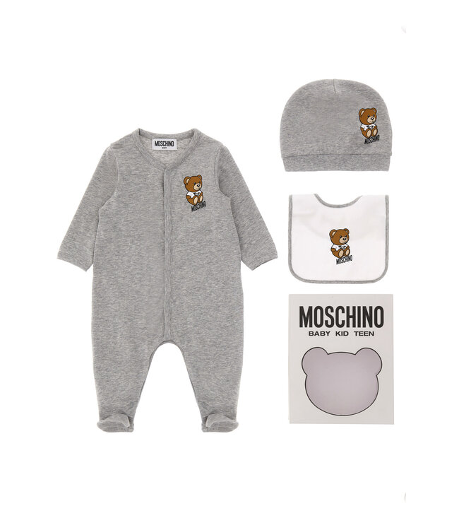 Moschino Moschino gift set 3 delig grijs