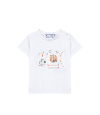 Tartine et Chocolat Tartine et Chocolat T-Shirt Wit Summer Camp