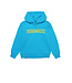 Dsquared Dsquared Hoodie Slouch Fit Blauw/Geel