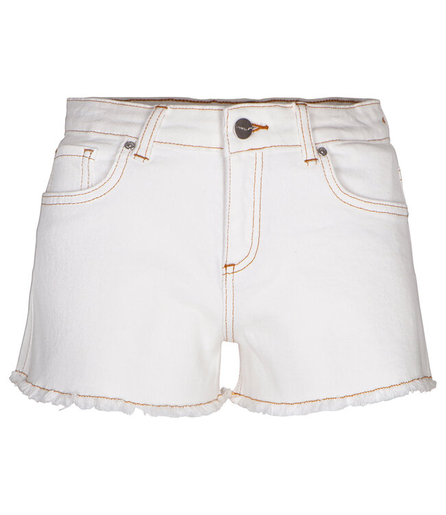 Pinko Pinko Denim Short Cream