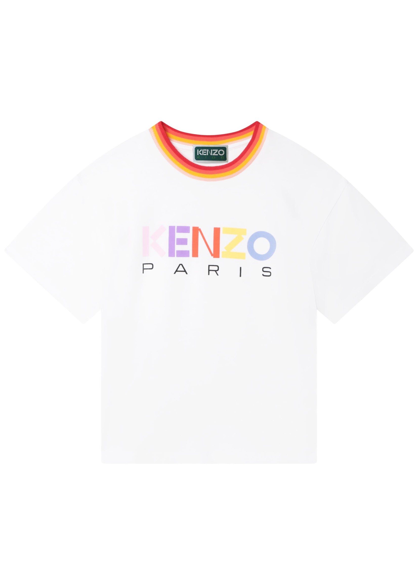 Herinnering Kan niet ding Kenzo Maxi T-Shirt Wit Gekleurd Logo - OLD SOUTH