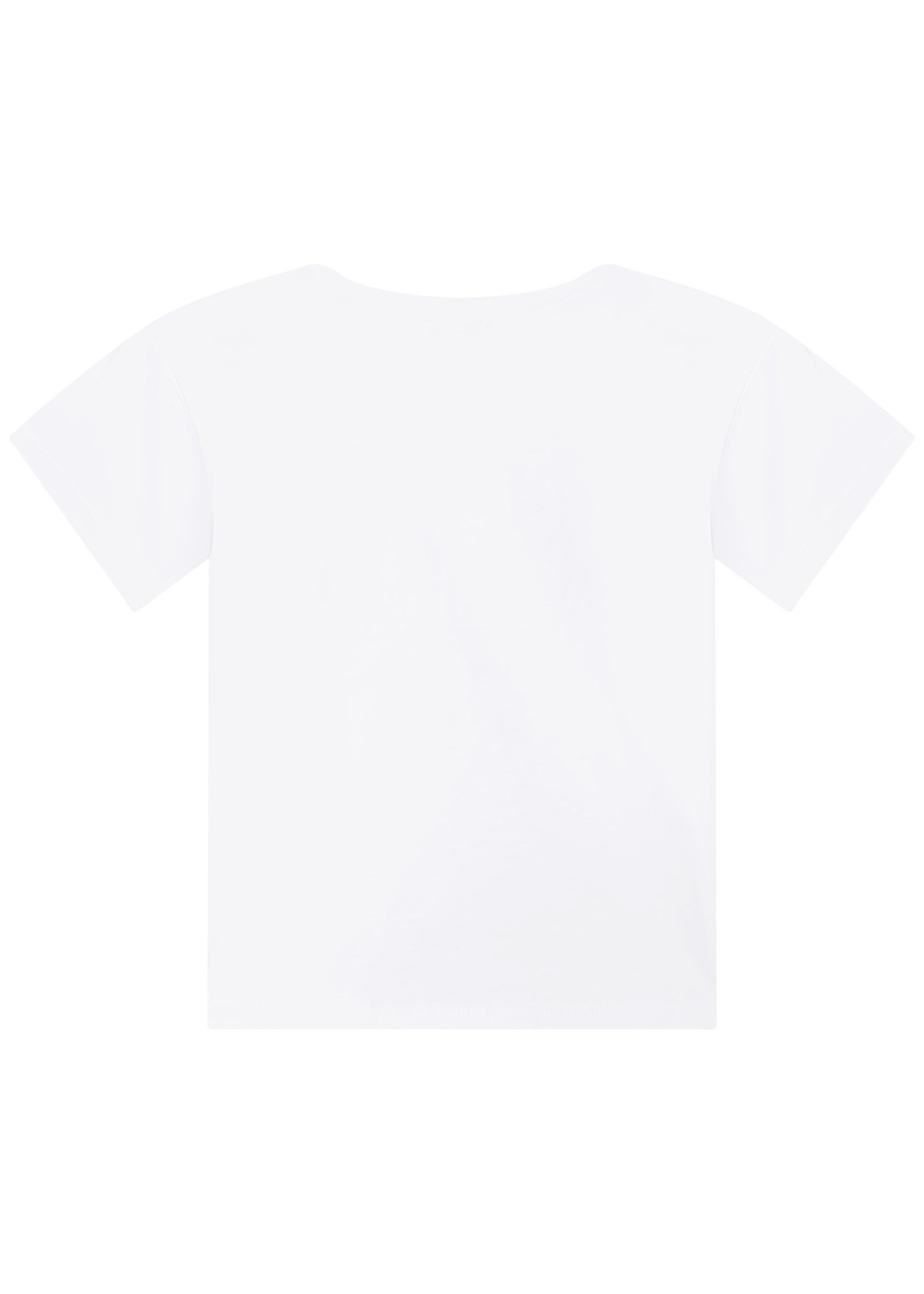 Billieblush Billieblush T-Shirt Wit Pastel Hart