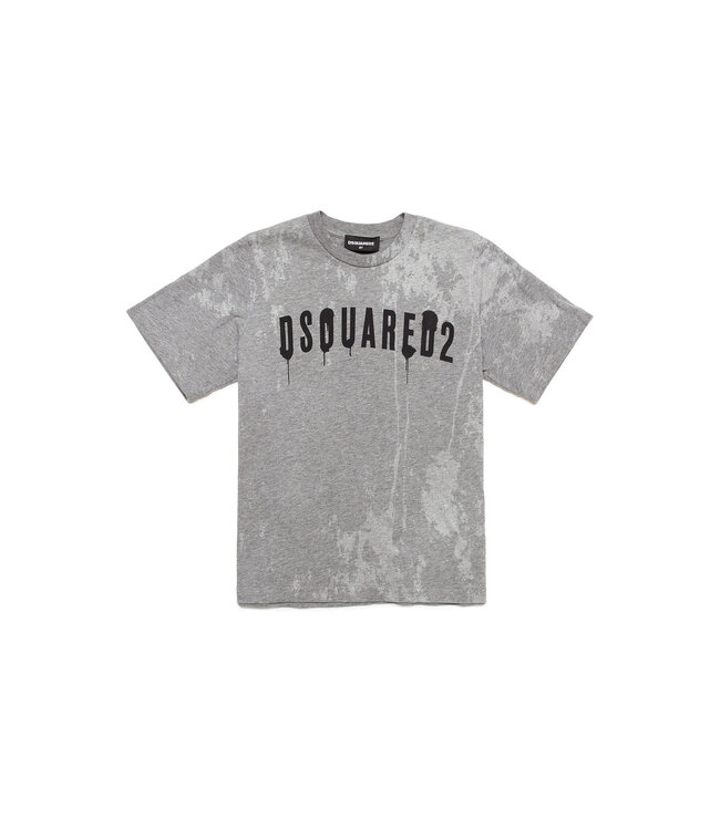 Dsquared Dsquared T-Shirt Grijs / Zwart Logo