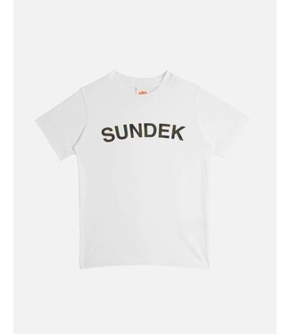 Sundek Sundek T-Shirt Wit Logo