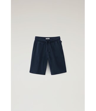 Woolrich Woolrich Korte Broek Melton Blue