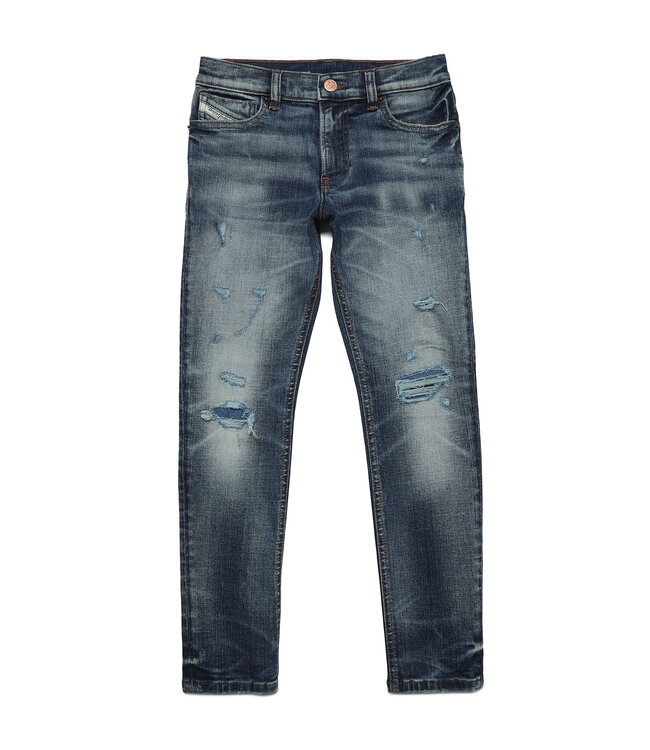 Diesel Diesel-Pantaloni-Straight Leg- Mid Waist