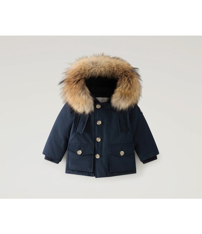 Woolrich My First Parka Melton Blue