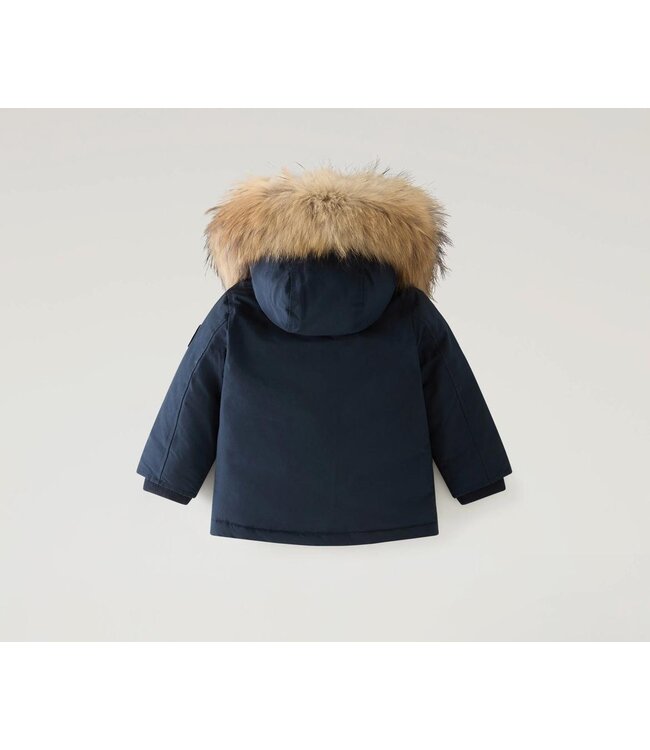 Woolrich My First Parka Melton Blue