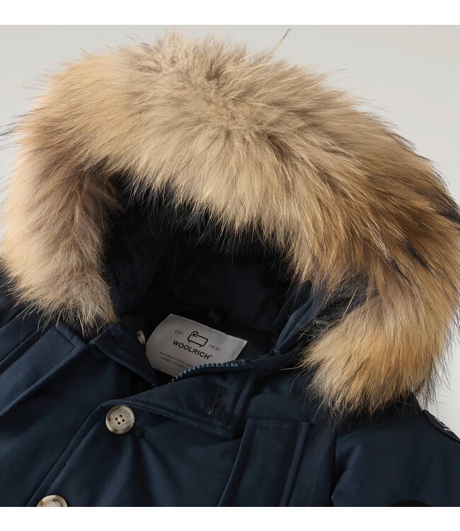 Woolrich My First Parka Melton Blue