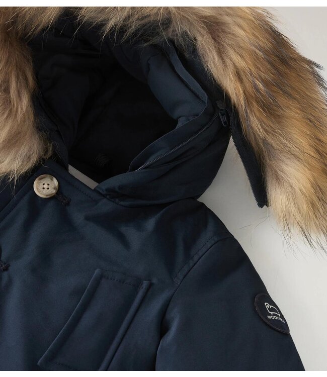 Woolrich My First Parka Melton Blue