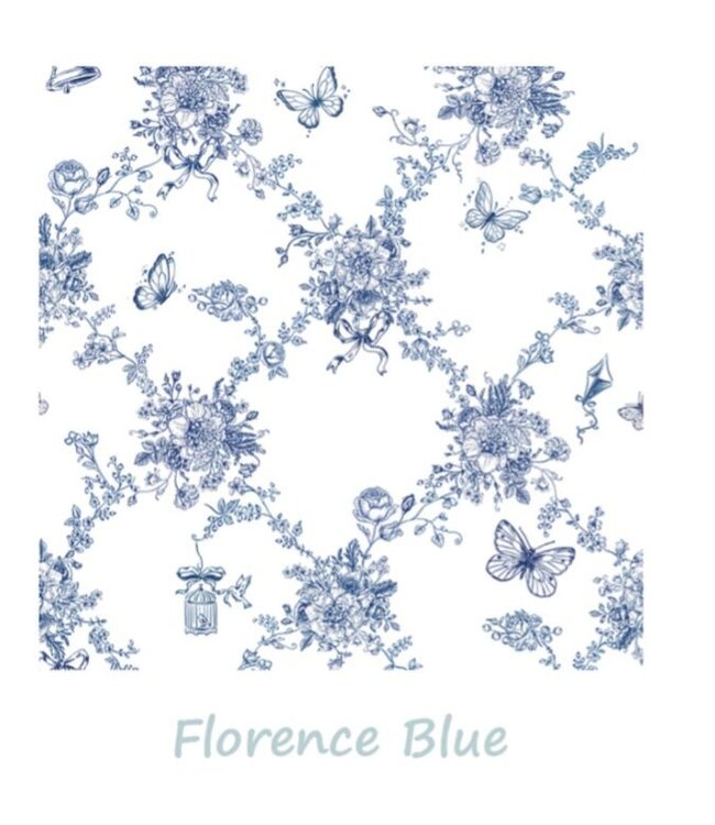 My Little Pie Florence Blue Pyjama Met Ruffel