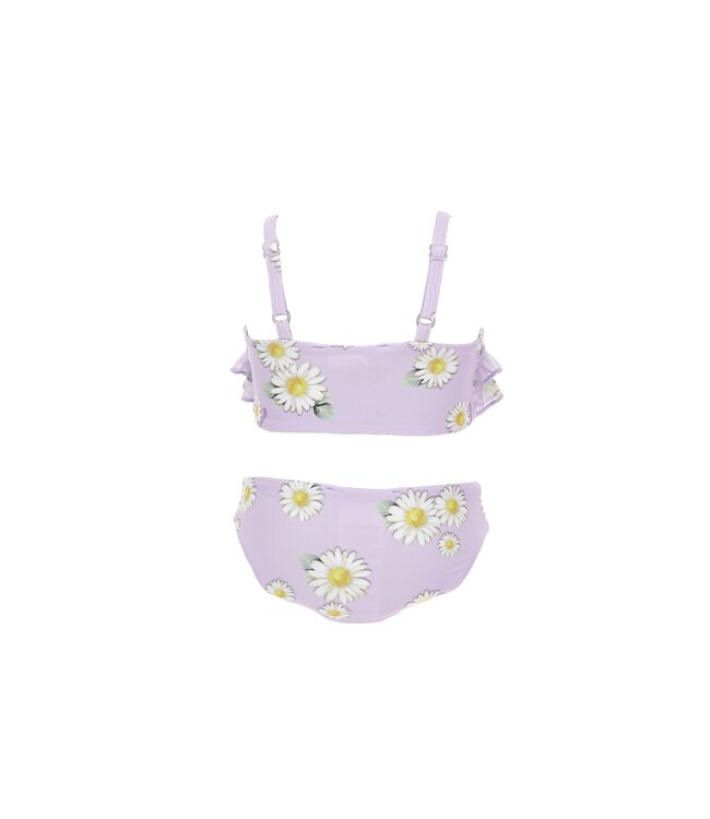 Monnalisa Bikini Paars Ruffels