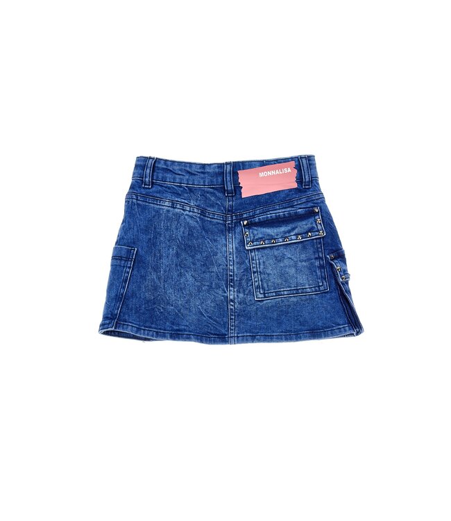 Monnalisa Spijkerrokje Met Studs