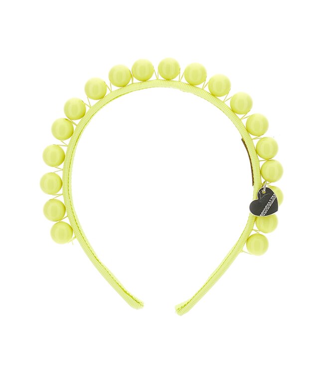 Monnalisa Haarband Kralen Geel