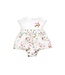 Monnalisa Baby Romper Met Rokje Bloemetjes