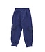 Monnalisa Joggingpak Donkerblauw Ruffels En Steentjes