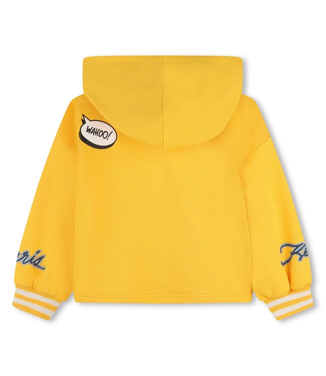 KENZO Hoodie Geel Tijger