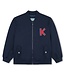 KENZO Bomber Jas Donkerblauw Rood