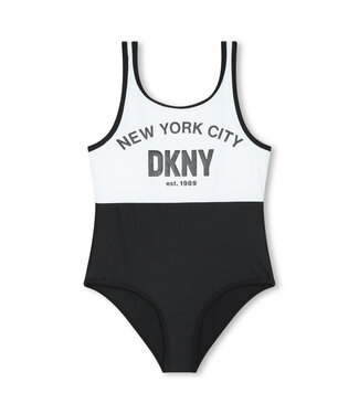 DKNY Badpak Zwart Wit NYC