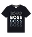 Boss Tshirt Donkerblauw Logo