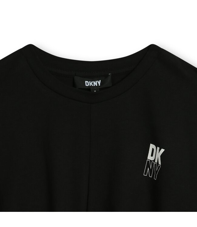 DKNY Tshirt Zwart Klein Wit Logo