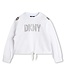 DKNY Sweater Wit Zilveren Studs