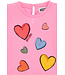 Moschino Baby Tshirtje Roze Met Hartjes