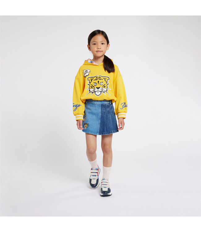 KENZO Hoodie Geel Tijger